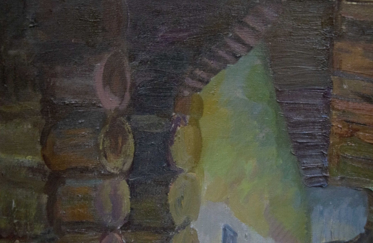 Oil painting Ukrainian outback Yuzefovich Natalia Vladimirovna