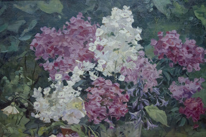 Oil painting Lilac Nadezhda Kompaniyets-Kiyanchenko