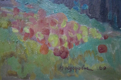 Oil painting Ukrainian outback Yuzefovich Natalia Vladimirovna