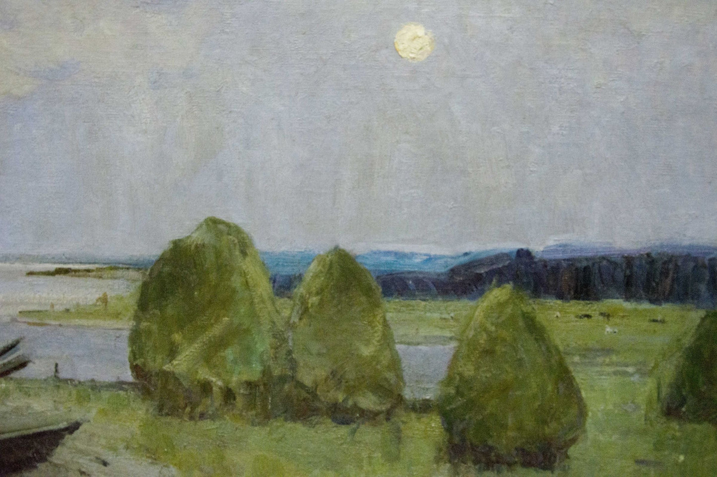 Oil painting Near the shore Sevastyanov Victor Grigorievich