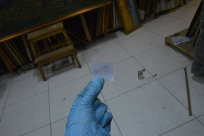 Oil painting Near the shore Sevastyanov Victor Grigorievich