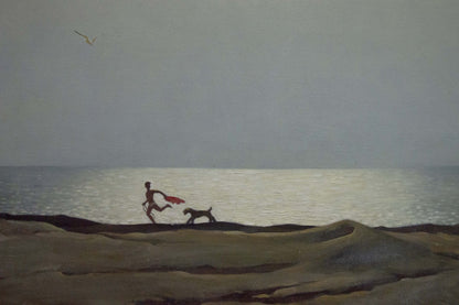 Oil painting By the sea Brusentsov Gennady Yakovlevich