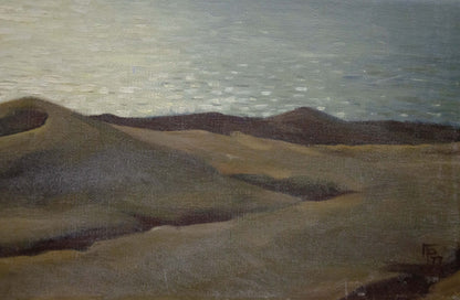 Oil painting By the sea Brusentsov Gennady Yakovlevich