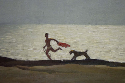 Oil painting By the sea Brusentsov Gennady Yakovlevich