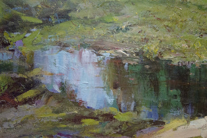 Oil painting Landscape Maltsev Nikolay Alexandrovich