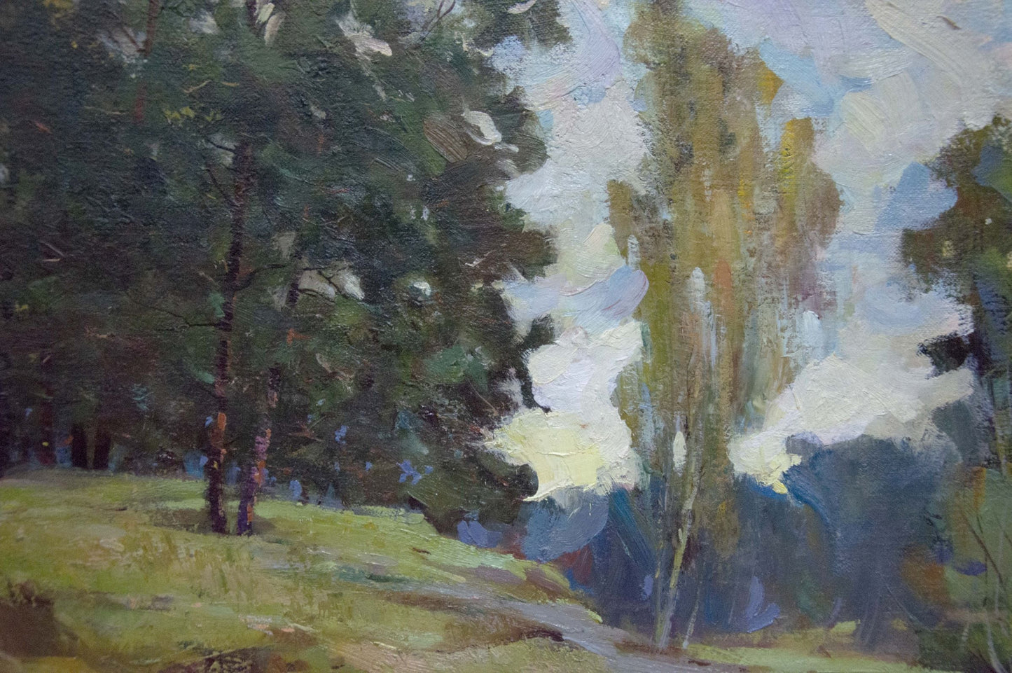 Oil painting Landscape Maltsev Nikolay Alexandrovich
