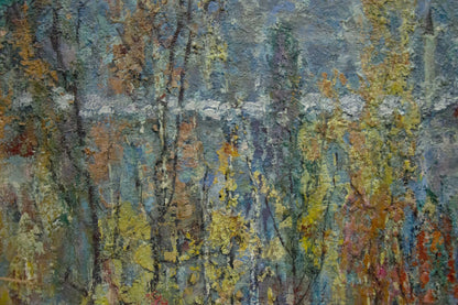 Abstract oil painting View Filatov Vladimir Nikolaevich
