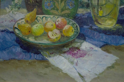 Oil painting Flowers Khitrova Tamara Aleksandrovna