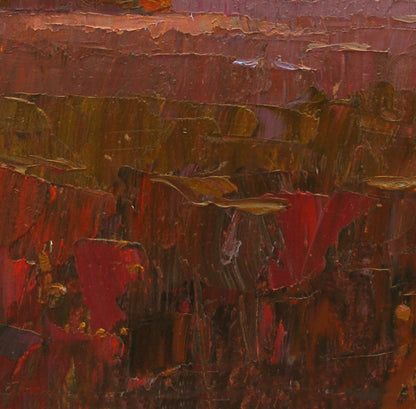 Oil painting Autumn ray Egor Shvachunov