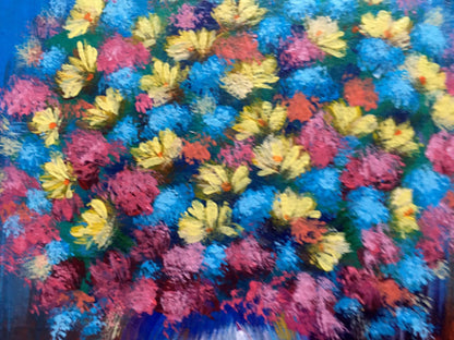 Oil painting Spring bouquet of flowers Zadorozhnya V. V.