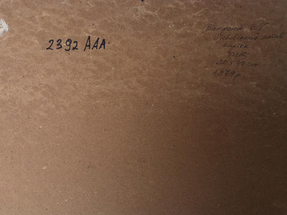 Oil painting Lviv landscape Batrakov Vladimir Grigorievich