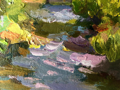 Oil painting Near Tustan Batrakov Vladimir Grigorievich