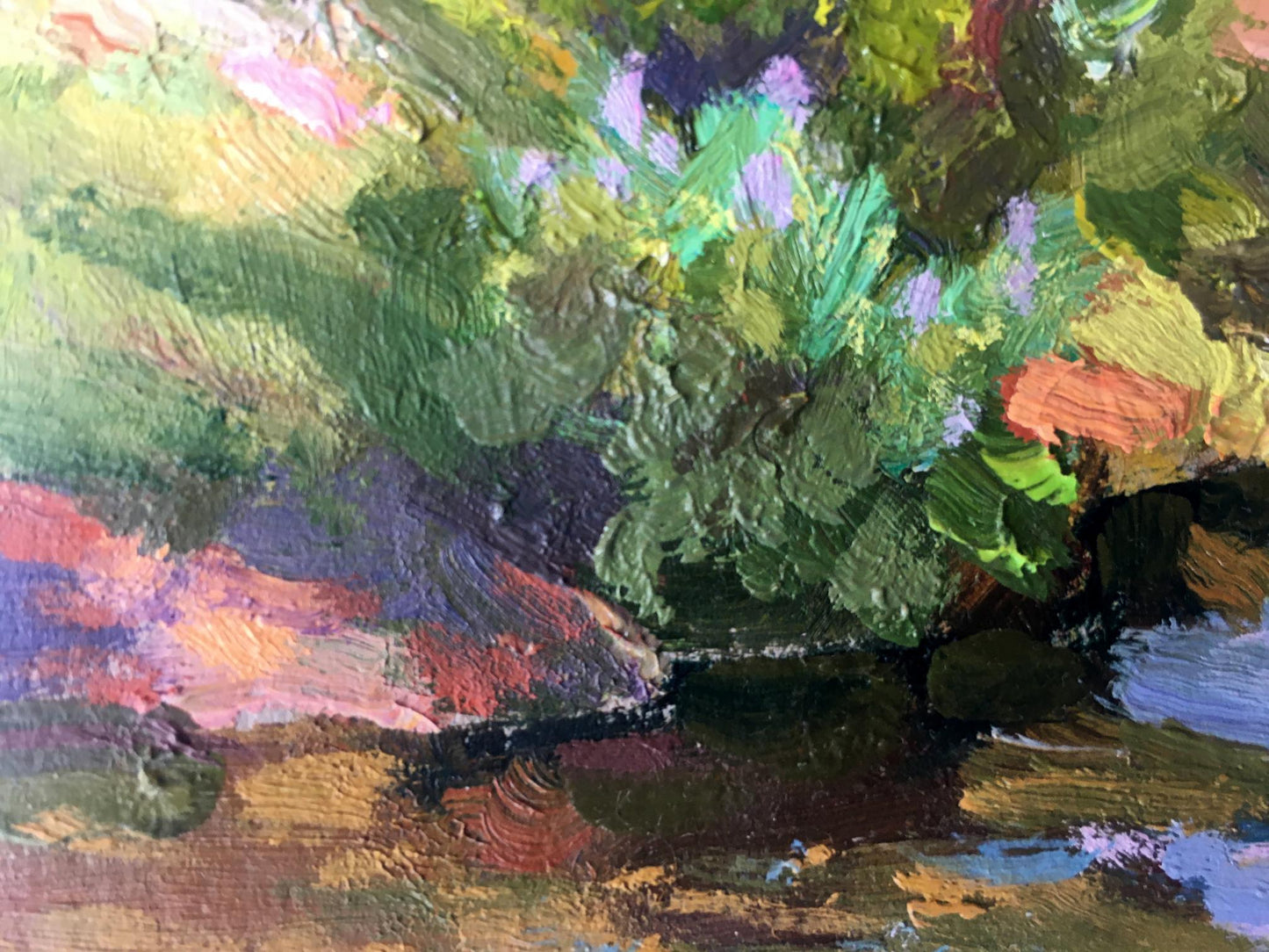 Oil painting Near Tustan Batrakov Vladimir Grigorievich