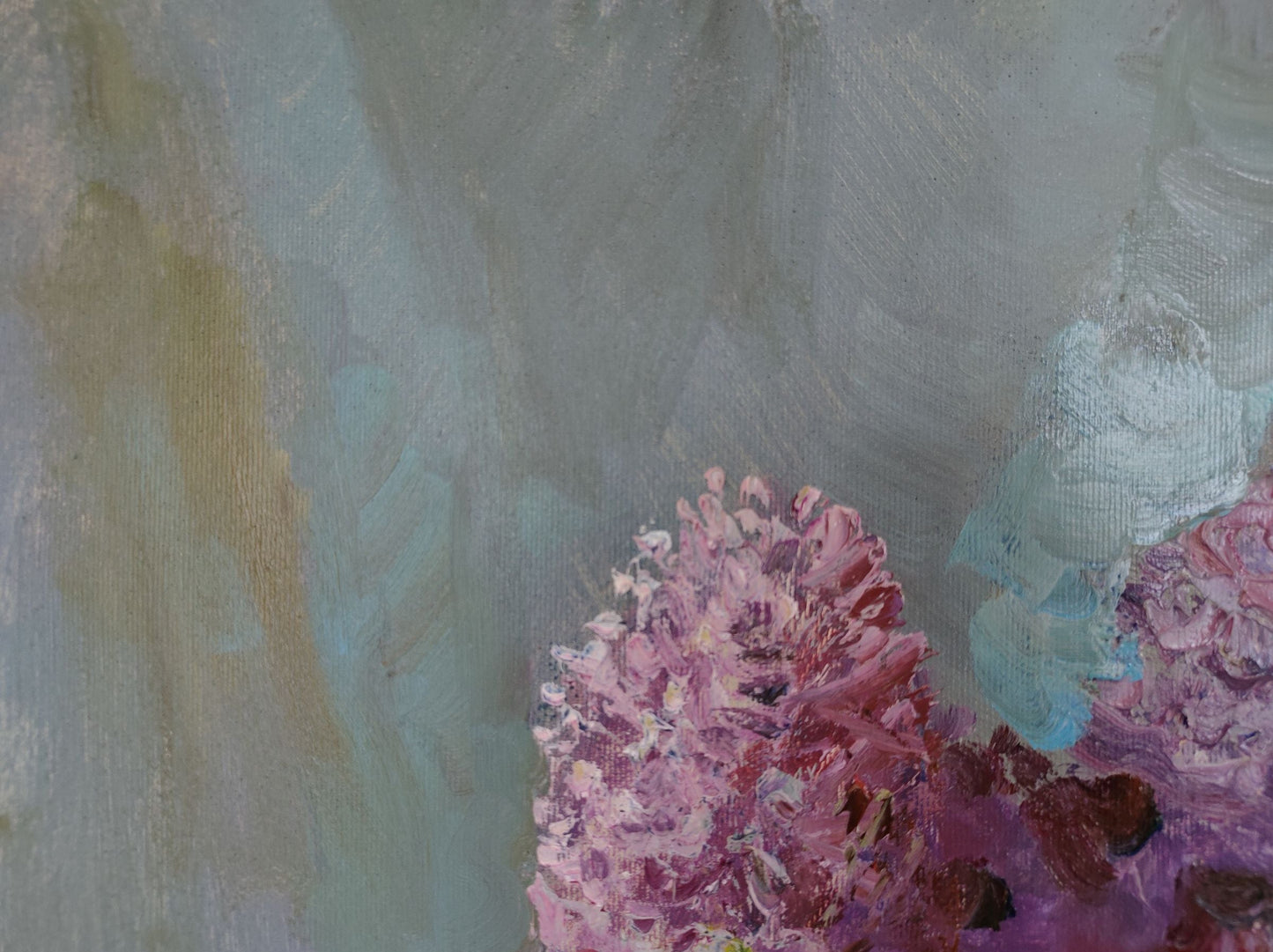 Oil painting Lilac 