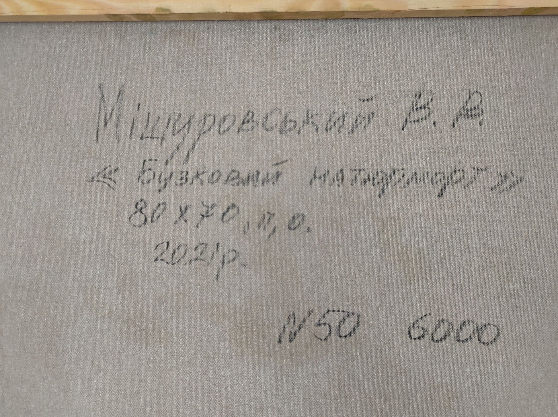 Backdrop of the painting 