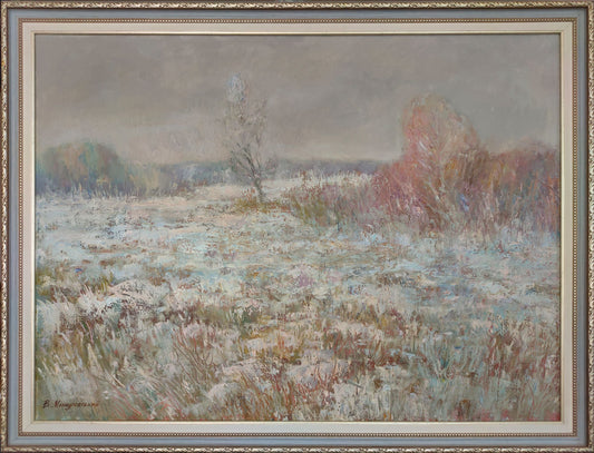 Oil painting Dreamy December Mishurovsky V. V.