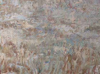 Oil Painting Winter Nature Landscape 