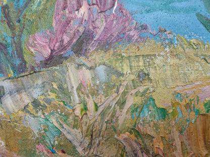 The ocean is brought to life in V. V. Mishurovsky's oil painting titled "Sea"