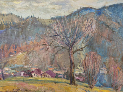 Spring countryside
