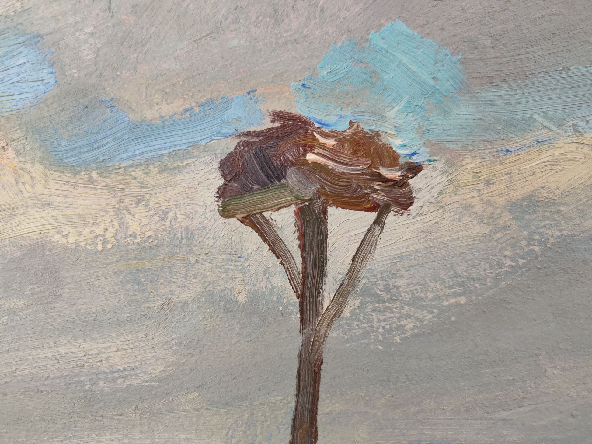 Oil painting Spring