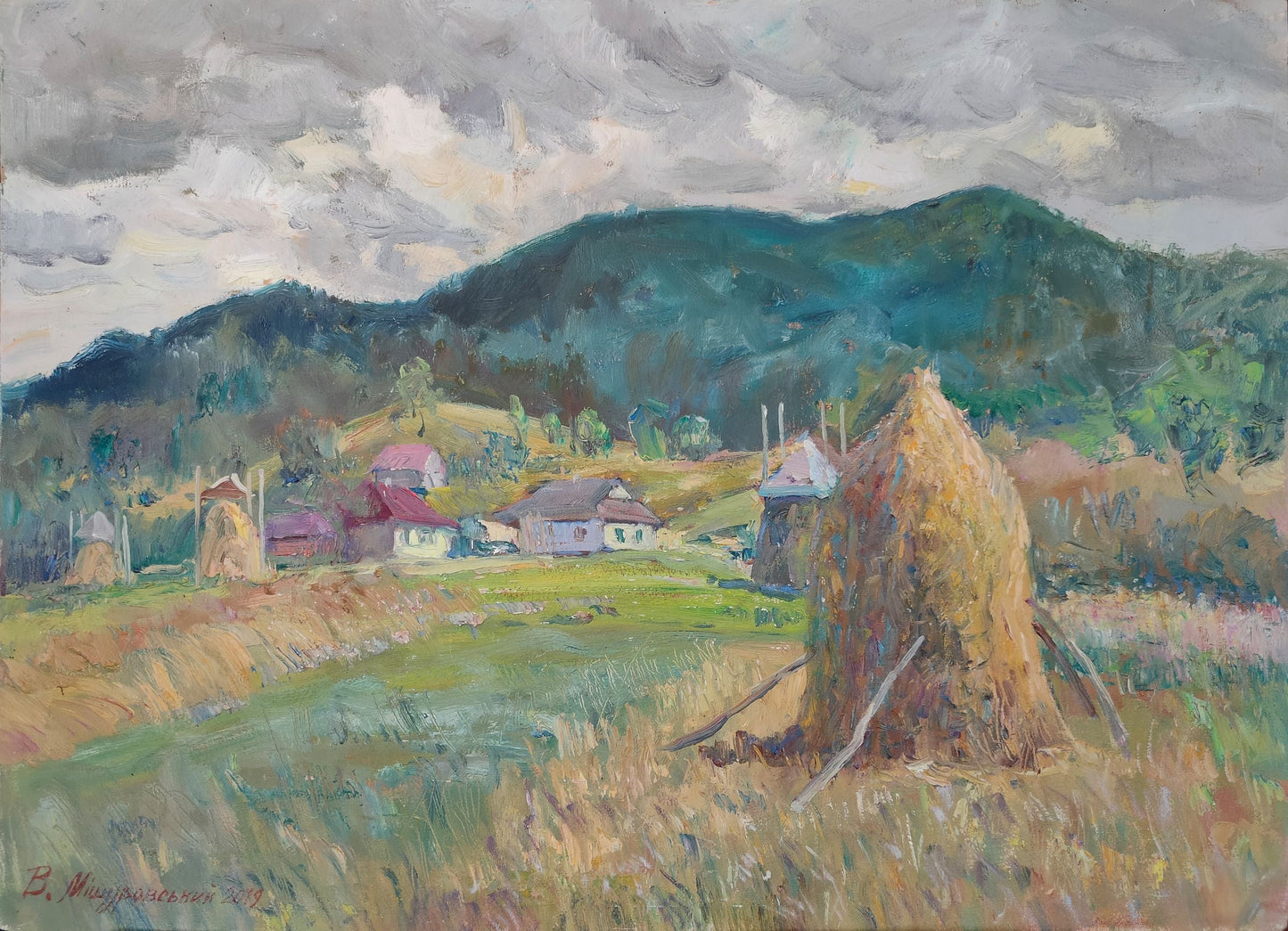 Oil painting Midsummer Mishurovsky V. V.