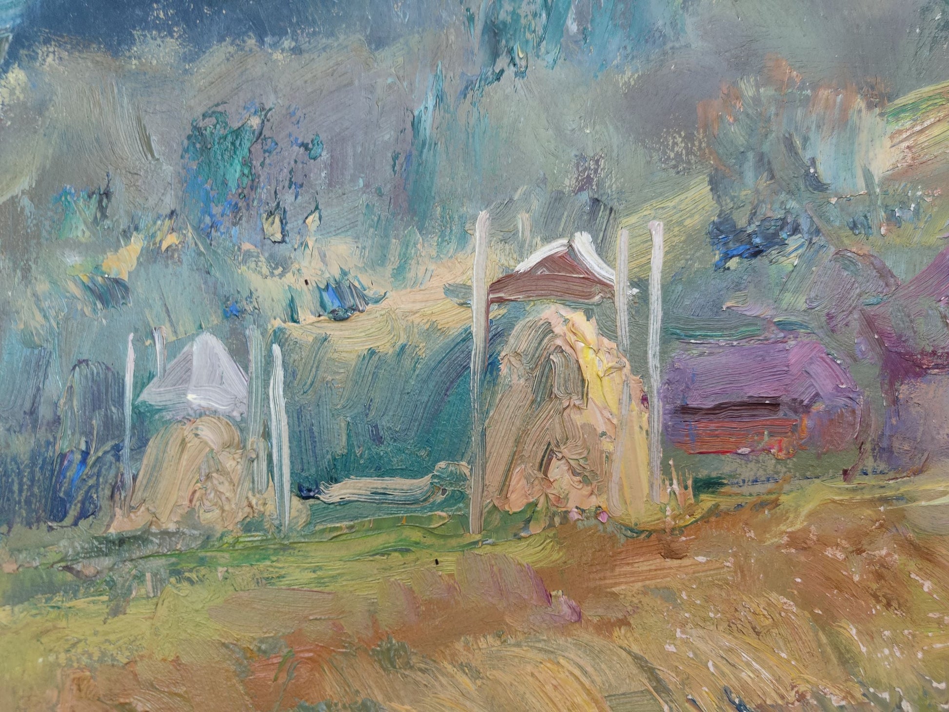 Oil painting Midsummer