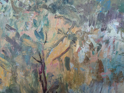 V. V. Mishurovsky's oil painting capturing the morning scene