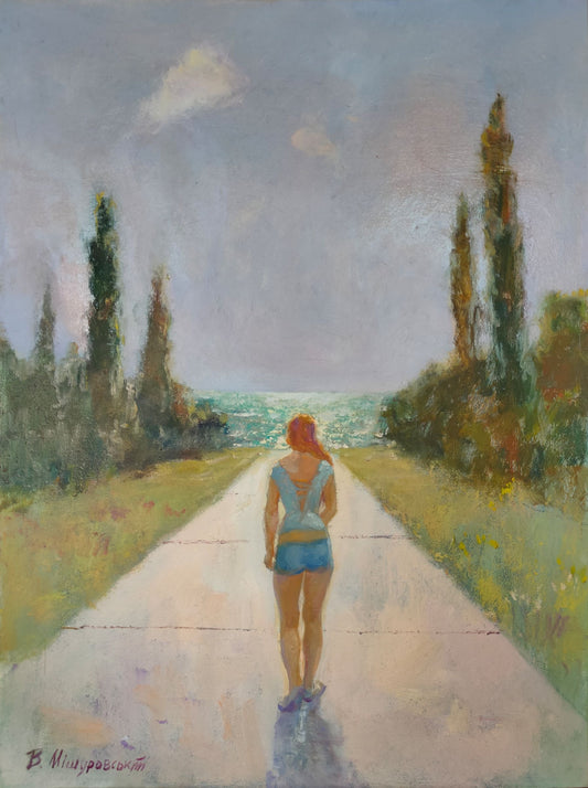 Oil painting Noon Mishurovsky V. V.