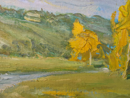 Oil painting Autumn 