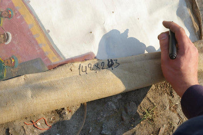 Oil painting Military parade Baroyants Mikhail Sergeevich