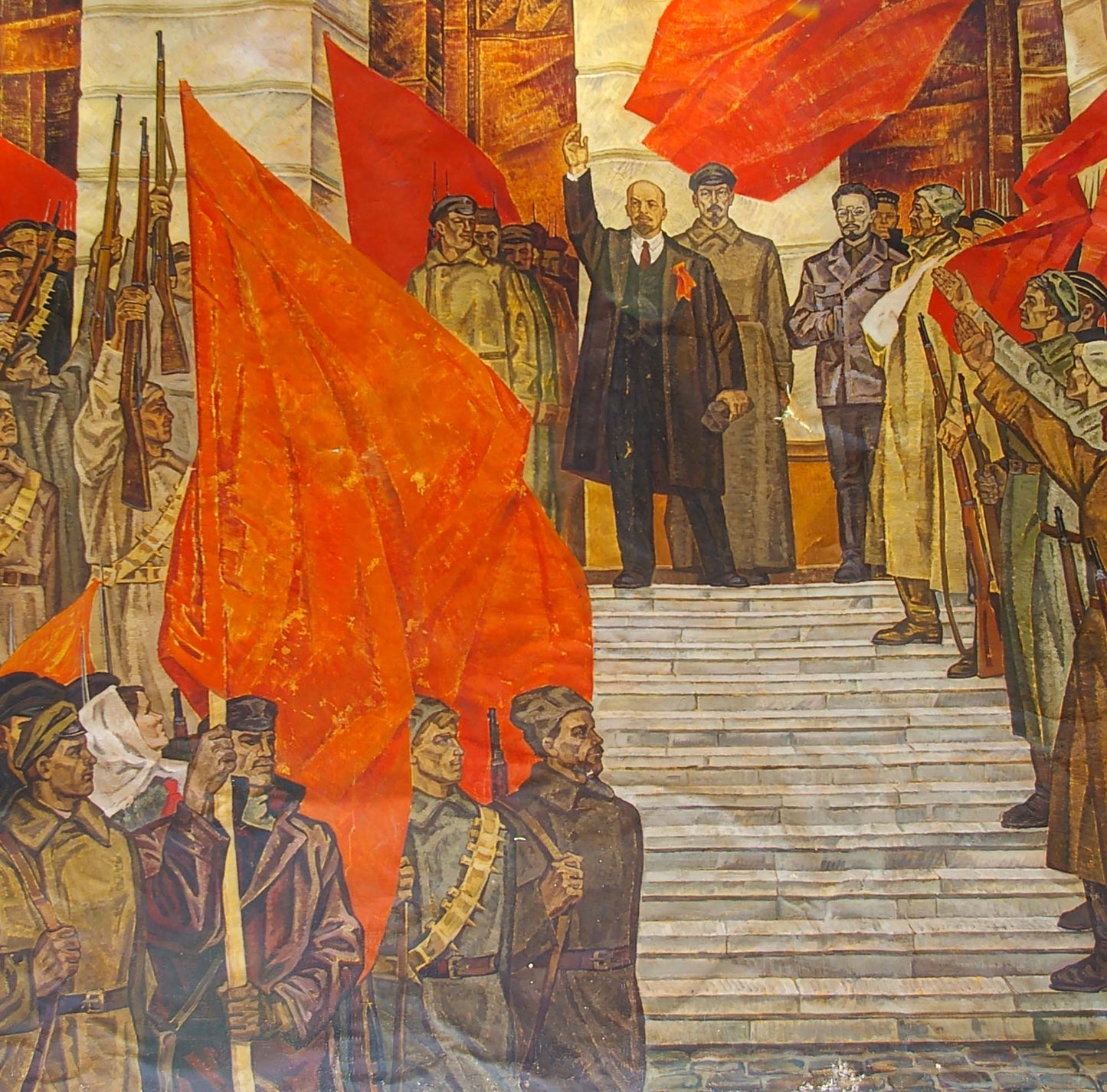 Oil painting October Lyubavin Yuri Mikhailovich