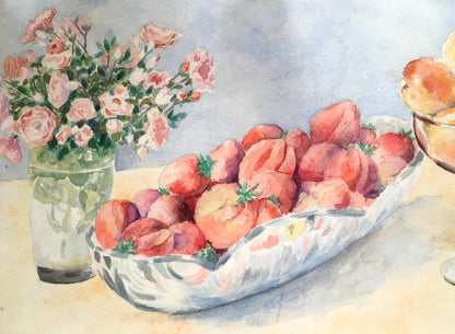 Watercolor painting Still life Yaremchenko I. P.