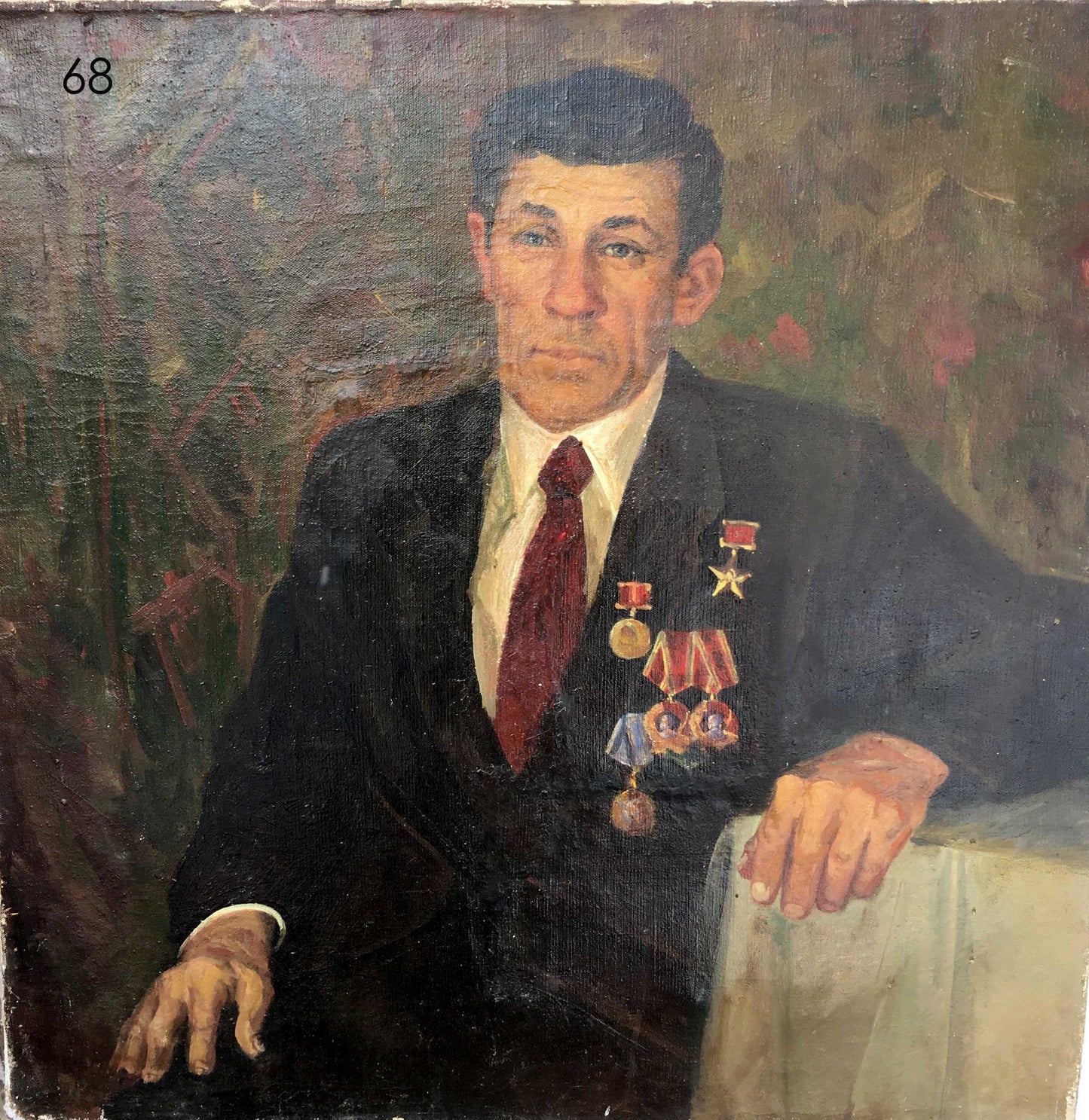 Master of golden niva oil painting Kravchenko Petro Mitrofanovich
