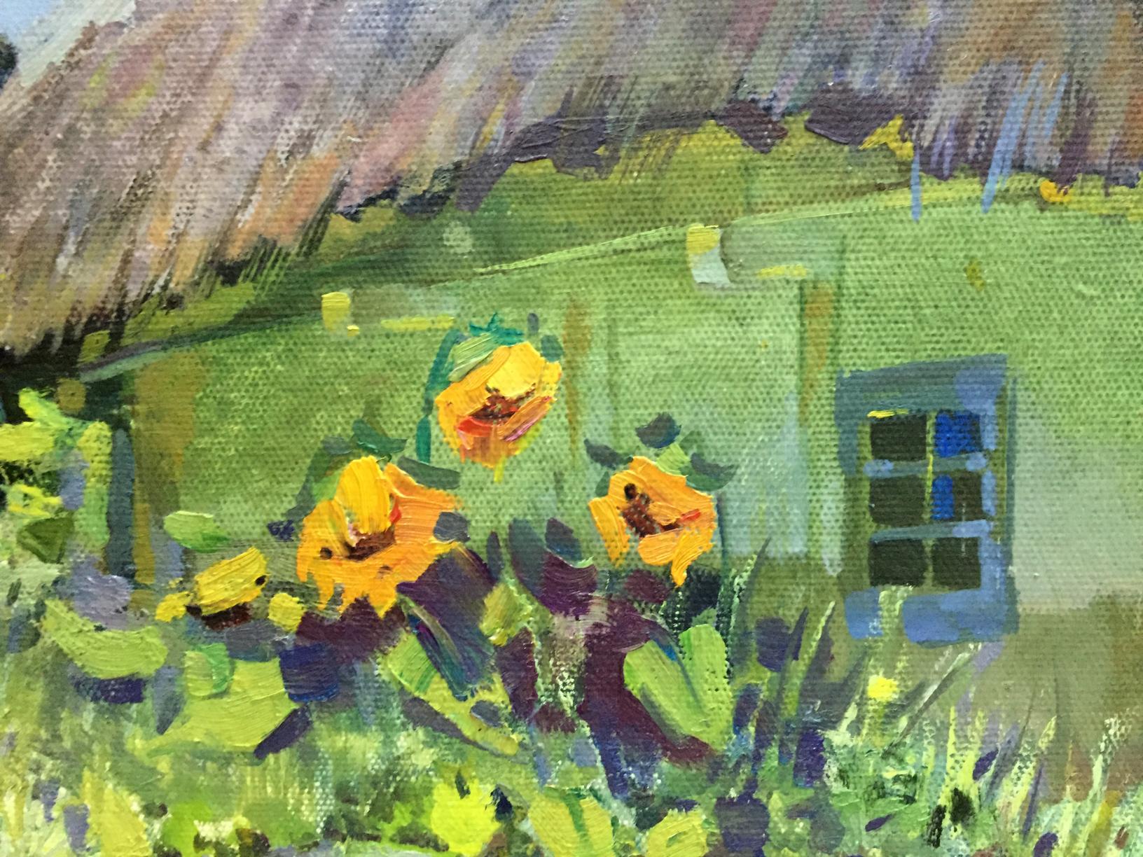 Oil Painting Garden Art