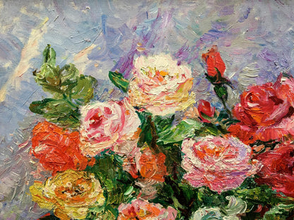 Oil painting Still life Tamara Aleksandrovna Khitrova
