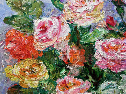 Oil painting Still life Tamara Aleksandrovna Khitrova