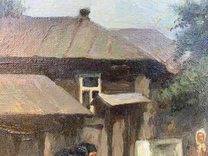 Oil painting painting Sunday Zhurka