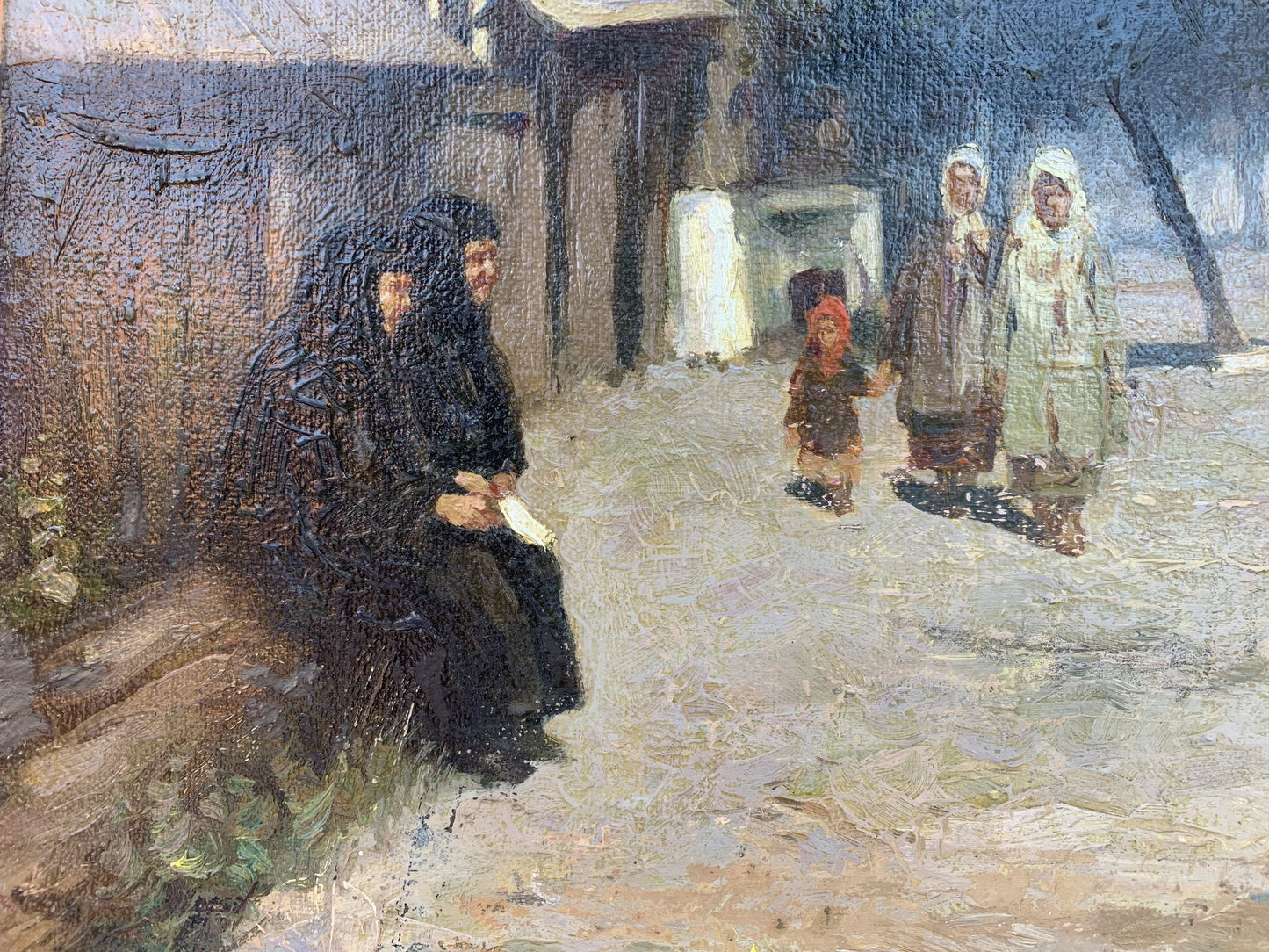 Oil painting painting Sunday Zhurka