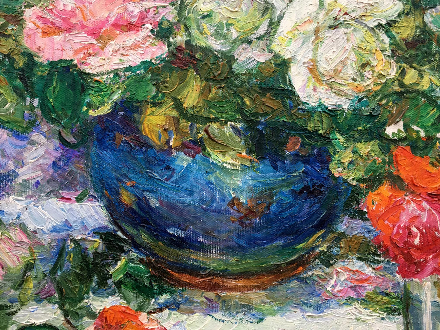 Oil painting Still life Tamara Aleksandrovna Khitrova