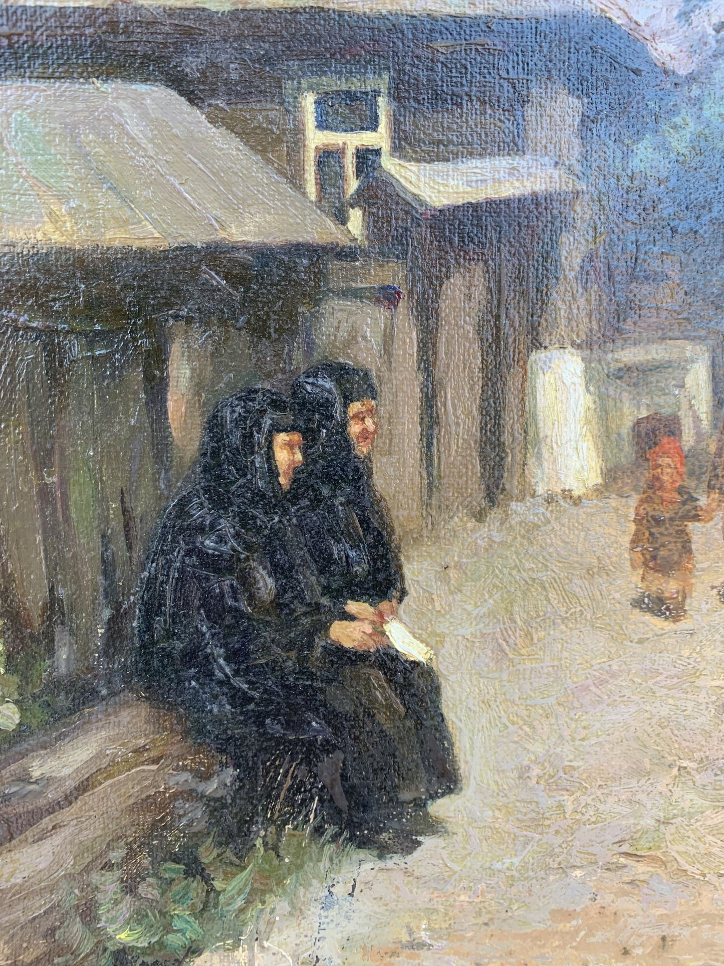 Oil painting painting Sunday Zhurka