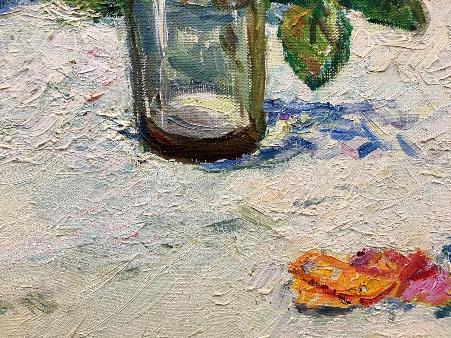 Oil painting Still life Tamara Aleksandrovna Khitrova