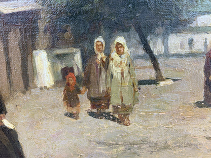 Oil painting painting Sunday Zhurka