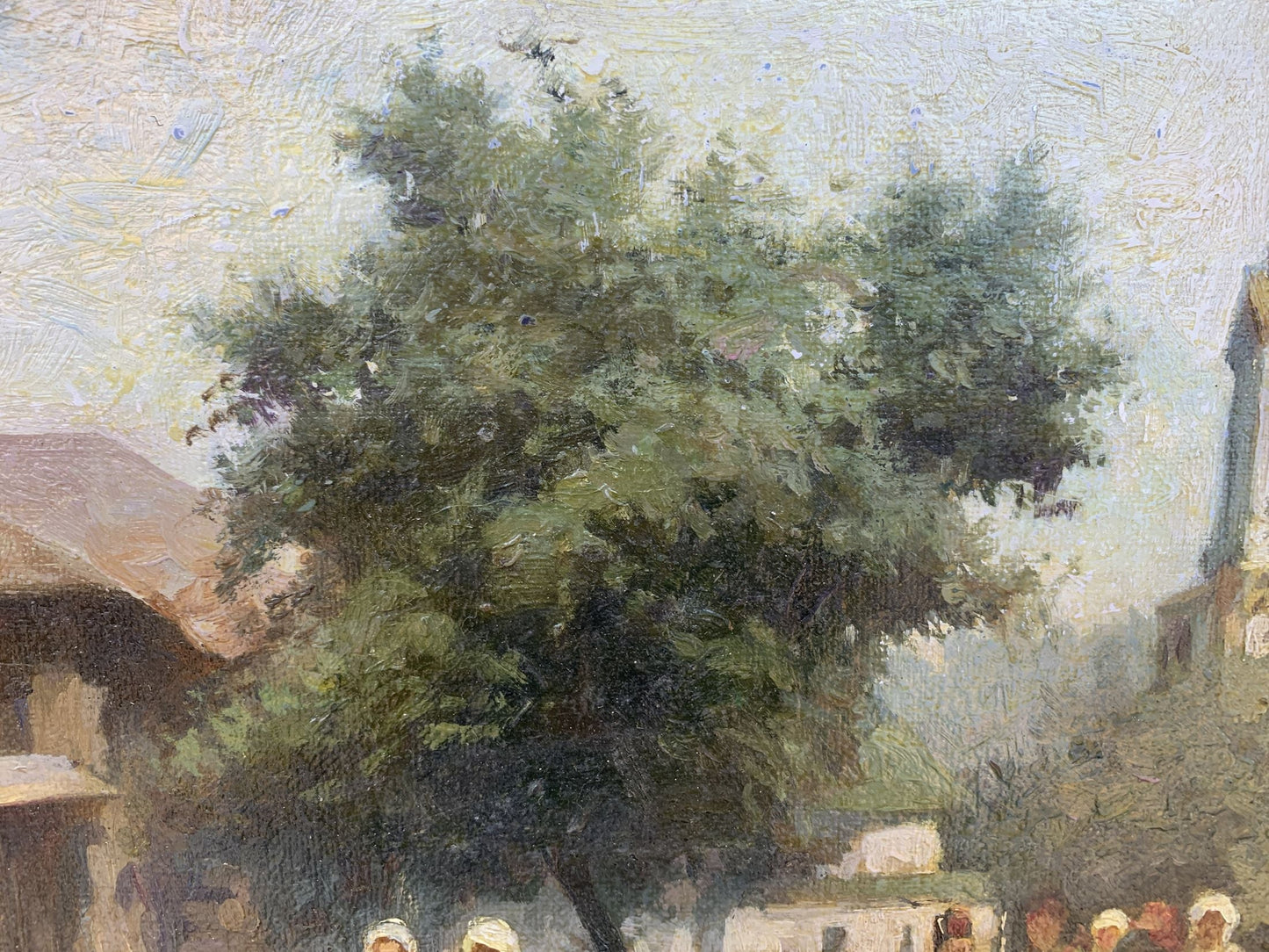 Oil painting painting Sunday Zhurka