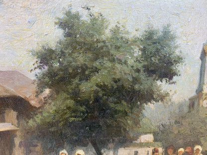 Oil painting painting Sunday Zhurka