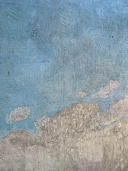 Oil painting shade on a sunny day Koltunov A.