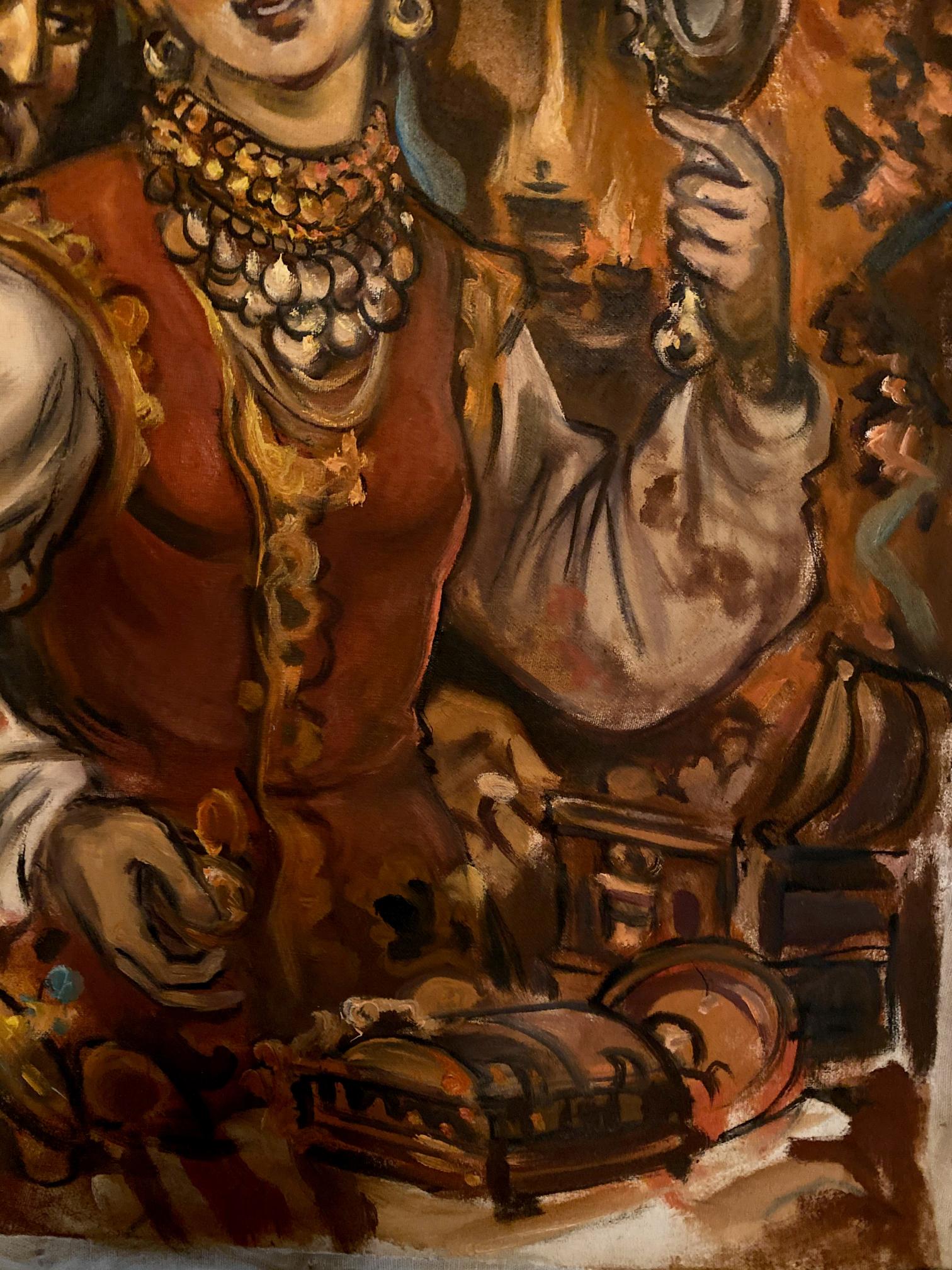 oil still life art