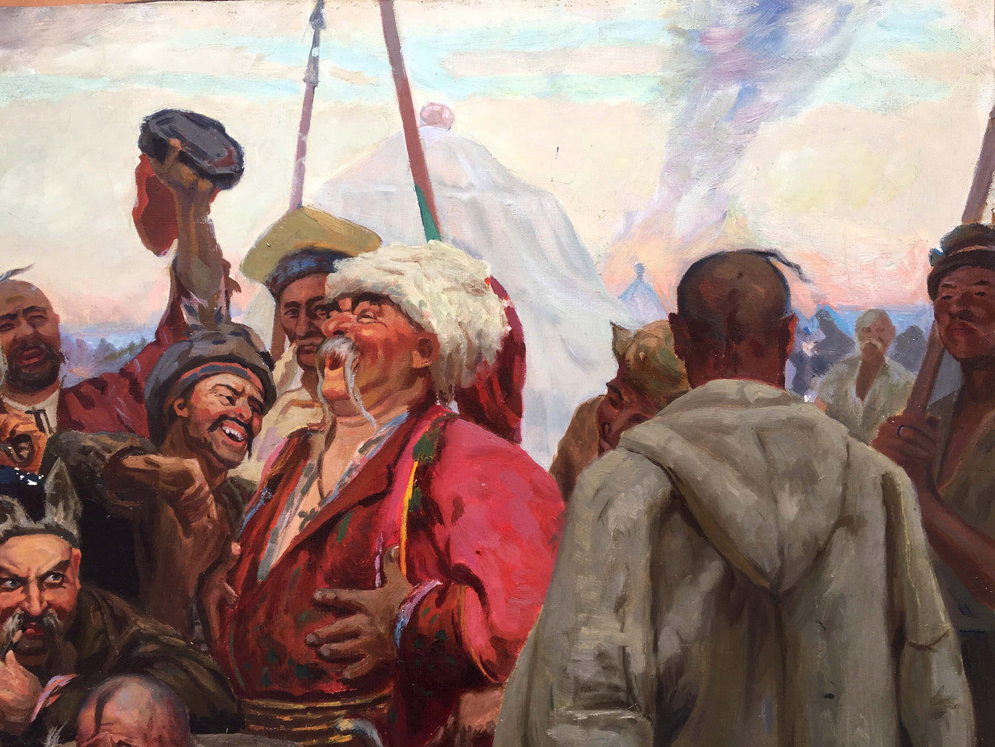 Cossacks Zaporozhtsy oil painting