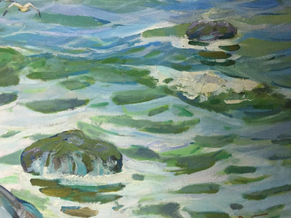 Oil painting Seascape Dubish Ivan Ivanovich
