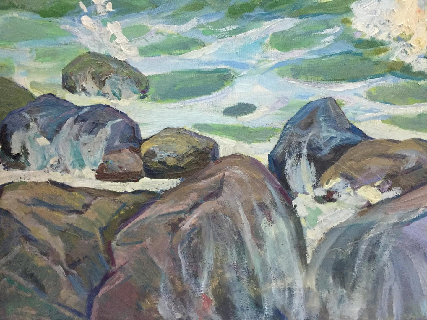 Oil painting Seascape Dubish Ivan Ivanovich