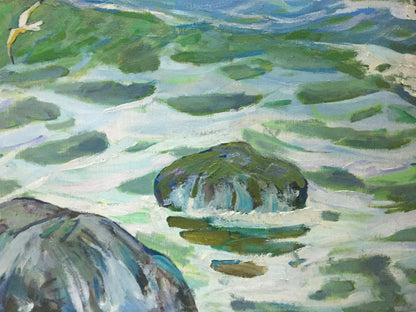Oil painting Seascape Dubish Ivan Ivanovich